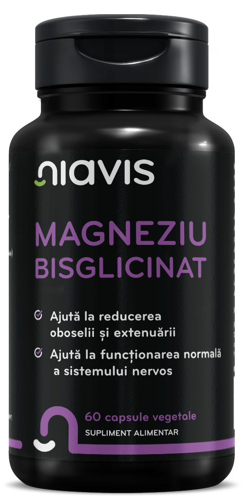 Supliment alimentar cu magneziu bisglicinat